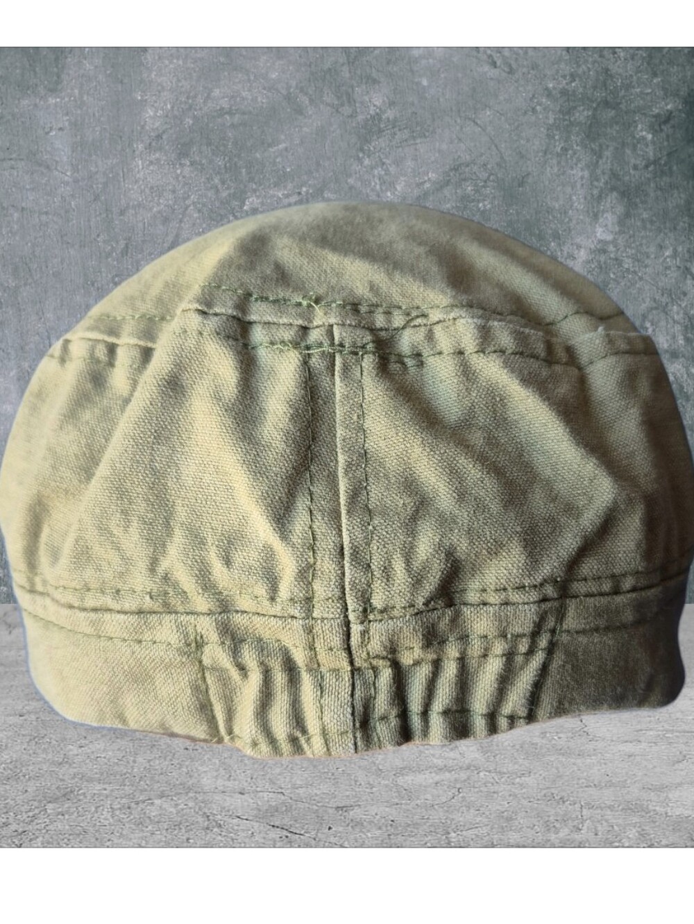 Fleur De Lis Rhinestone Embellished Army Cadet Cap - Picture 5 of 5